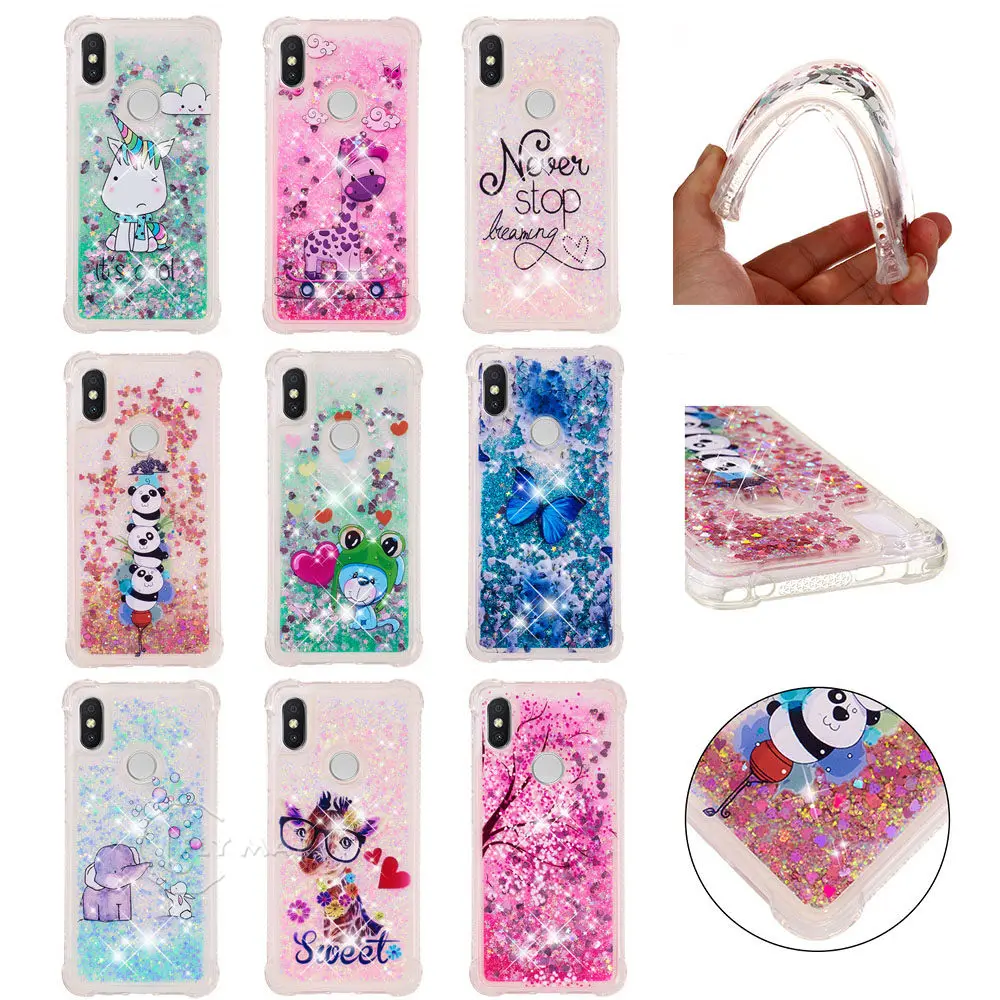 Quicksand Cover For Xiaomi Redmi Y2 2Y Dynamic Liquid TPU Silicone Phone Case Xiao mi Red S2 2S 2 Y S RedmiY2 Coque Capa |