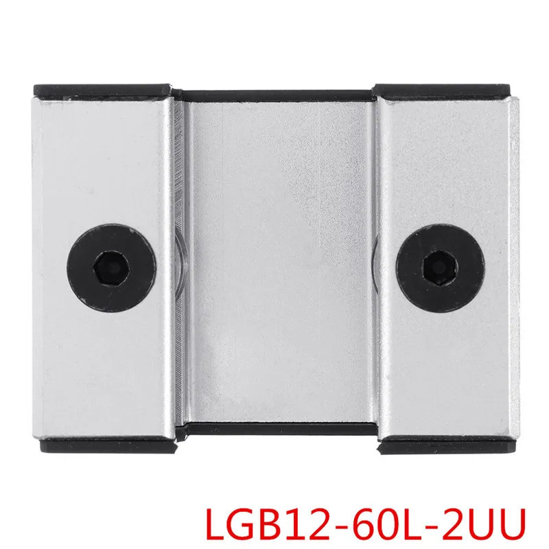 Внешняя двухосевая LGD12-500L линейная направляющая W/LGB12-60L 2UU LGB12-100L/140L 4UU слайд-блок подходит для станка с ЧПУ высокого качества