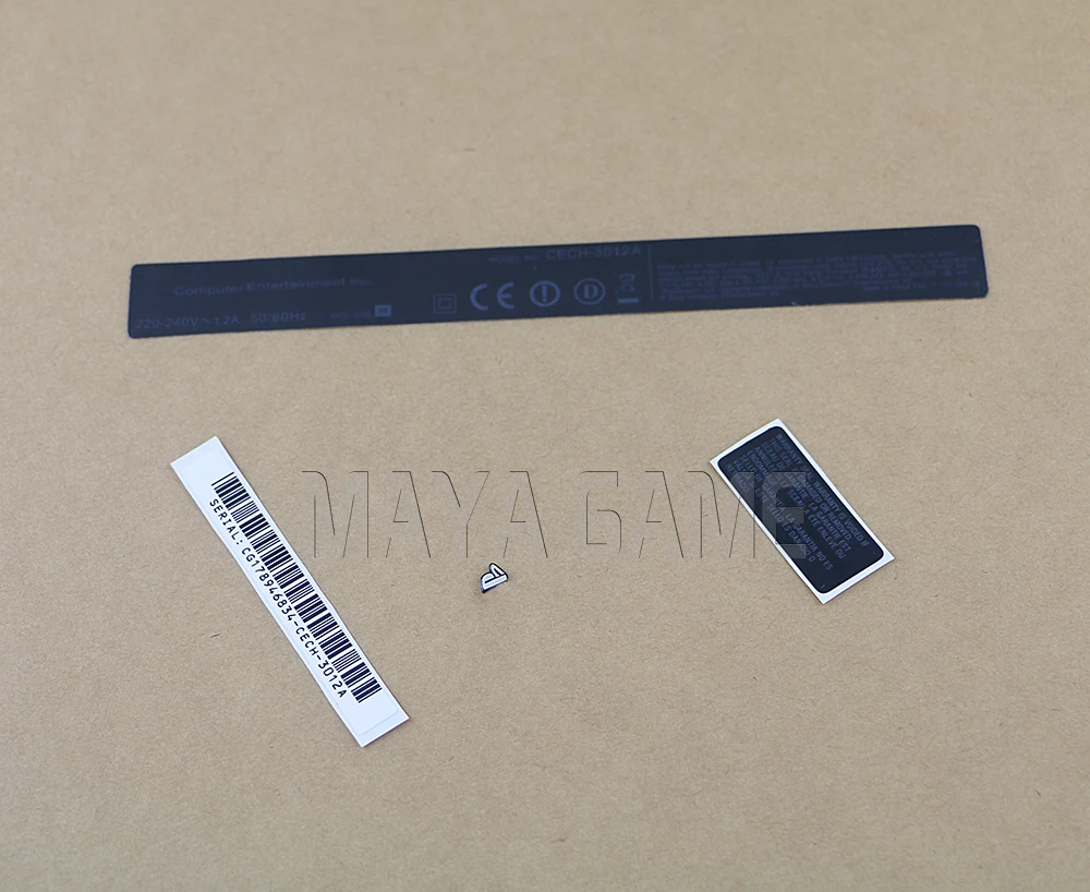 2 компл./лот CECH-3012A Корпус наклейка Shell этикетка уплотнения для playstation 3 PS3 консоли