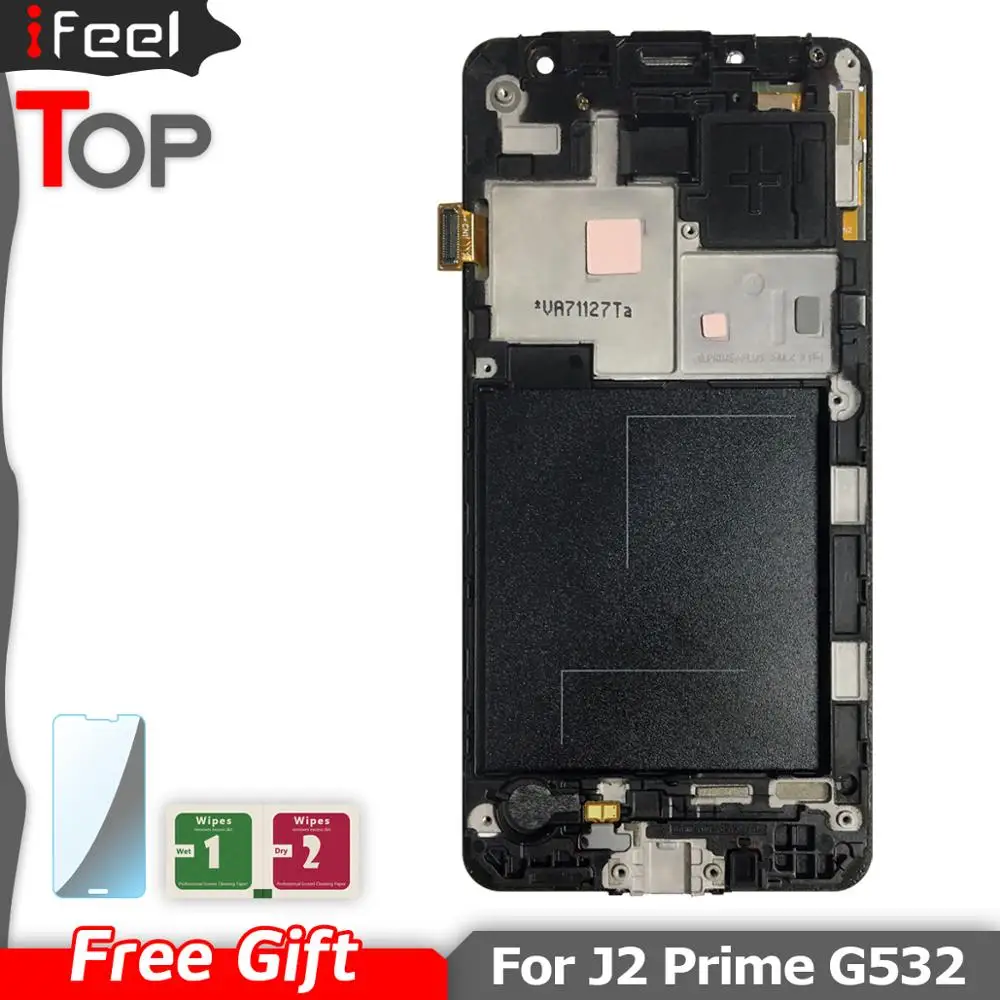 Для Samsung Galaxy J2 Prime G532 G532F Замена ЖК дисплей сенсорный экран Рамка дигитайзер