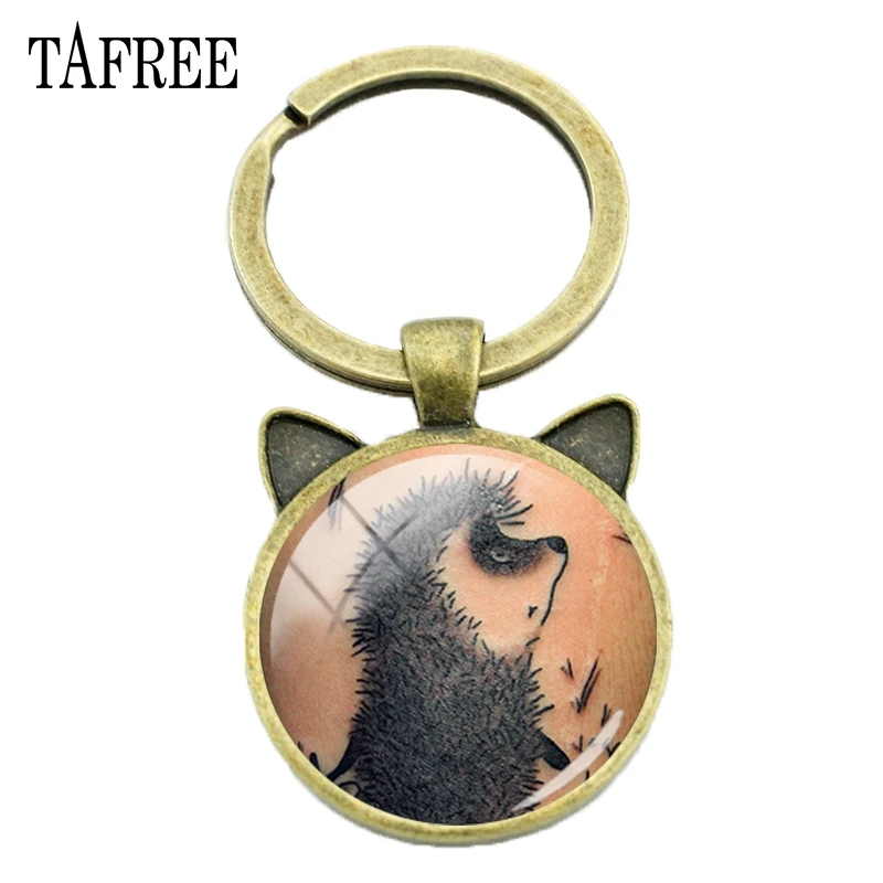 Брелок для ключей TAFREE милый брелок в виде животного ежика художественное
