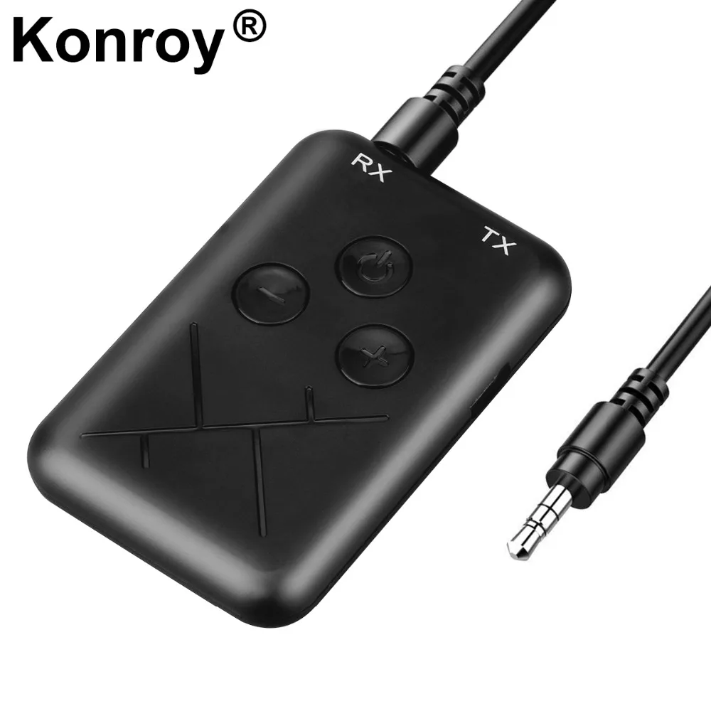 2 в 1 Bluetooth AUX мини аудио приемник передатчик 3 5 мм разъем громкой связи Авто