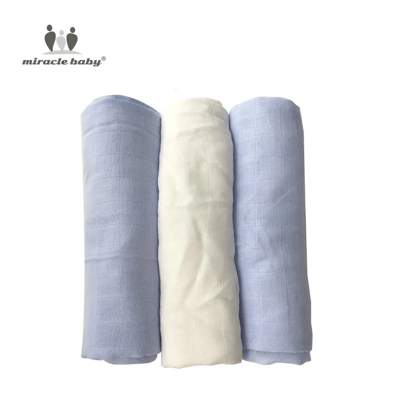 Blue white blue 3 шт./кор. 80*80 см чудесное детское ткань Подгузники бамбуковое волокно, мягкие Одеяло Пеленальное Одеяло Обёрточная бумага для ухода за младенцем, крышка ванны Полотенца унисекс - Цвет: Blue white blue