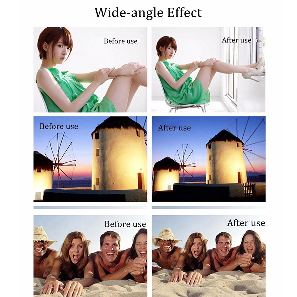 Оптическая линза APEXEL Universal12X телескопический зум Широкоугольный макро объектив