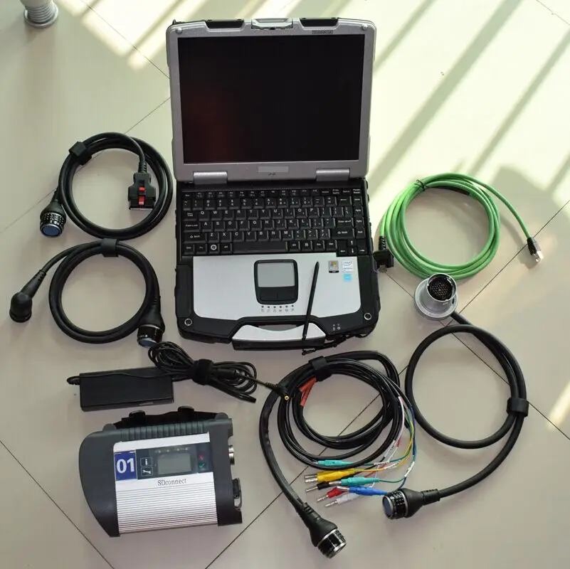 MB Star c4 sd connect + cf30 toughbook ноутбук Программное обеспечение ssd 2021 03 для 12v 24v