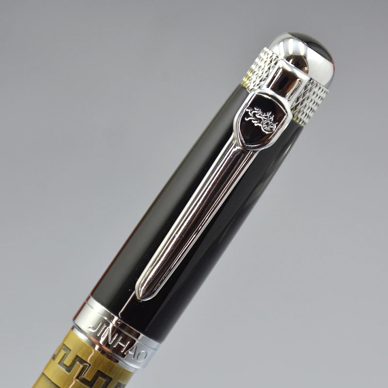JINHAO 189 3 цвета металлическая авторучка с серебряным зажимом канцелярские товары люксовый бренд M наконечник для письма чернильные ручки подарок
