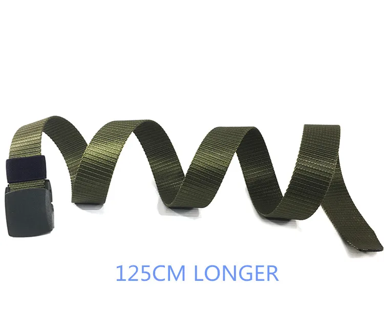 2016123 unisex travel Prevent allergy non metal polyformaldehyde belt no need airport take off camo REAL nylon 130cm | Аксессуары для