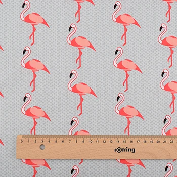 Chainho, Красный мультфильм серии, печатные твиловая, хлопковая ткань, для DIY квилтинга Вышивание ребенка и детей простыни, подушки детские материал, половина м - Цвет: G 1 piece 50x160cm