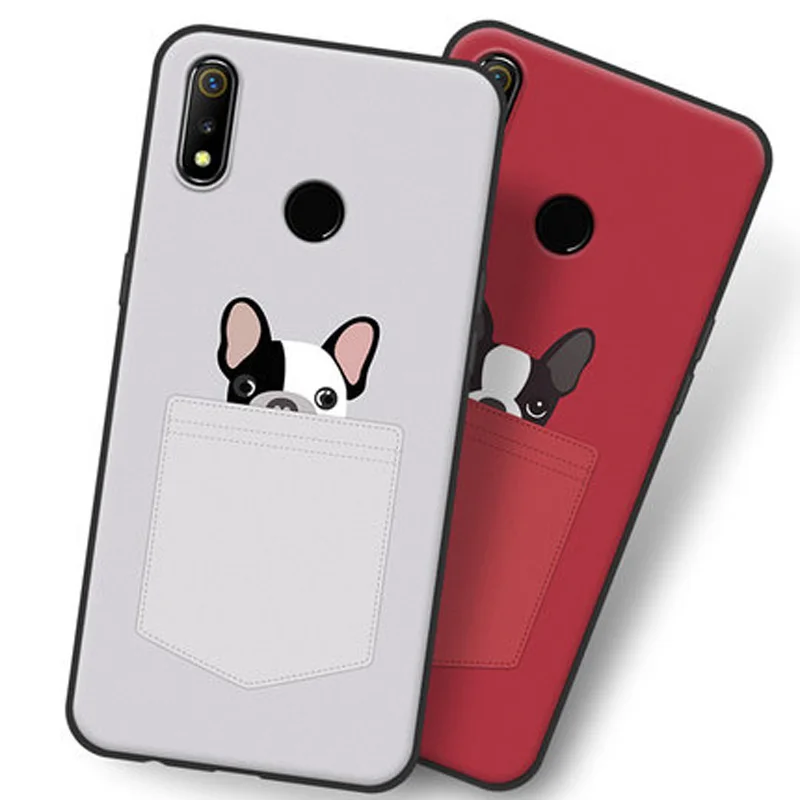 Чехол для OPPO Realme 3 мягкий чехол телефона с мультяшным животным Realme3 Real me 6 22 "