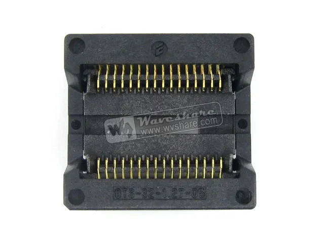 SOP32 SO32 SOIC32 Φ Enplas IC Test Burn In Socket программируемый адаптер 9 53 мм ширина 1 27 шаг|pitch|pitch