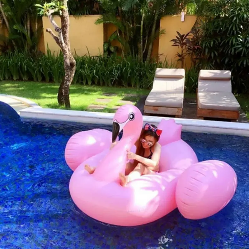 190 см бассейн Надувные игрушки воды поплавок плавающей фламинго для Одежда