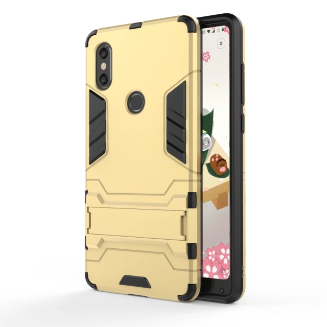 Золотой Для mi x2 чехол Fudna Xiaomi mi x 2S чехол s прочная жесткая задняя крышка для Funda Xiaomi mi Max 2 Чехол mi x 2 2S Max2 mi x2S - Цвет: Золотой