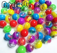 100pcs april du brand 45mm capsule shell toys with mini animal toys 2 3cm different styles