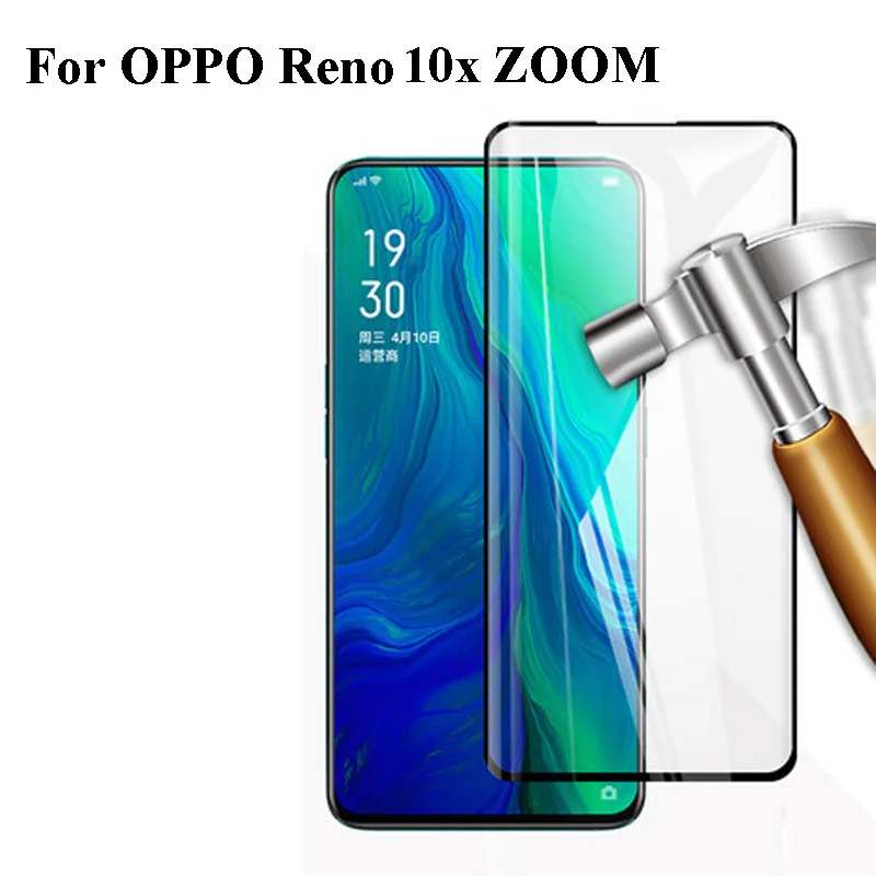 1 шт. для OPPO Reno 10x ZOOM 6 "закаленное стекло защитное полное покрытие 9 H