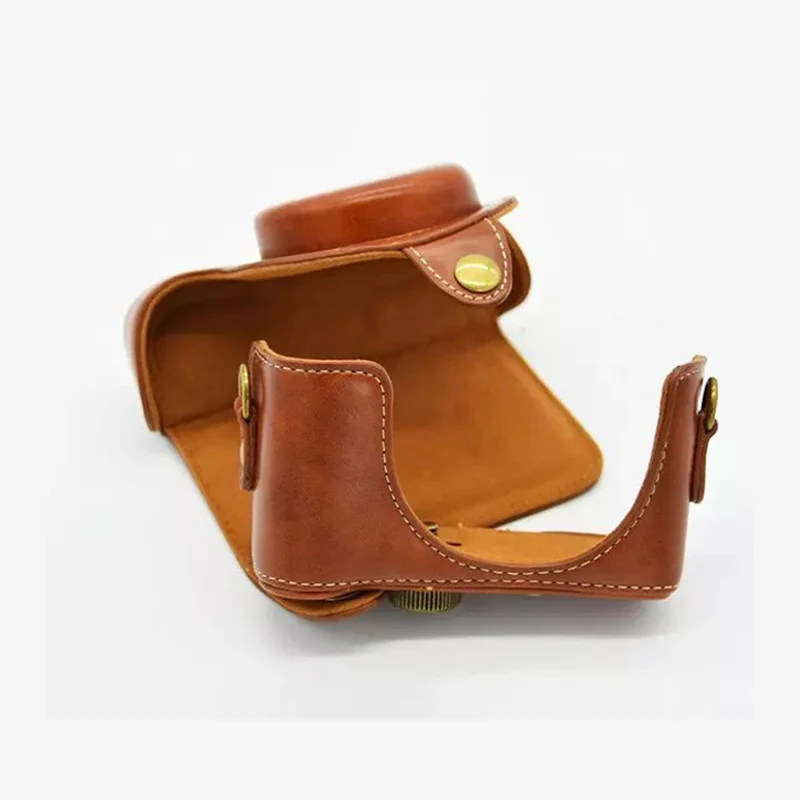 Чехол для камеры из искусственной кожи Sony RX100II RX100III RX100IV RX100V RX100 M3 M4 M5 M6 защитный