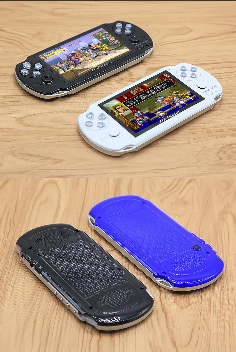 48GB 4,3 ''игровая консоль 64 бит портативная игровая консоль встроенные 11000 игры для GBA/CPS/NEOGEO/SNES/SMD/FC/GBC/SMS/mp5