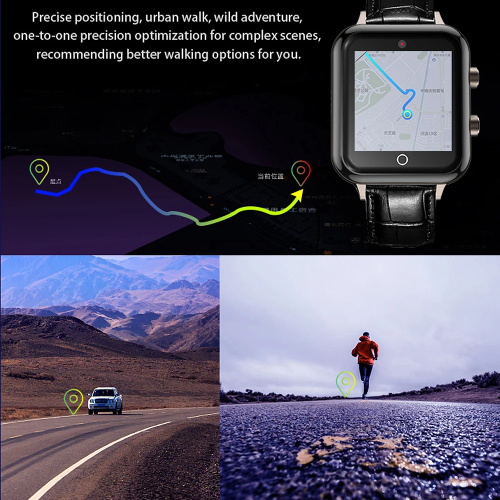 696 M5 4G Smart Watch Waterproof 1+16GB SIM Network Bluetooth Sports Watch Heart Rate Monitor Fitness Tracker Smartwatch 1.54''