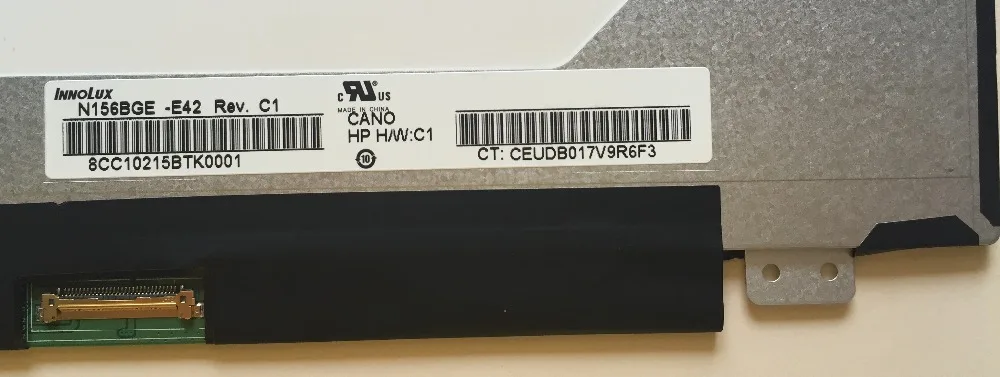 Глянцевая тонкая Матрица экрана N156BGE-E42 Rev.C1 N156BGE E42 для ноутбука сменный