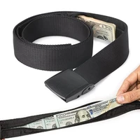 2019 new travel hidden cash money belt bag funny pack anti theft waist packs pouch wallet fanny bag casual nylon women men belt