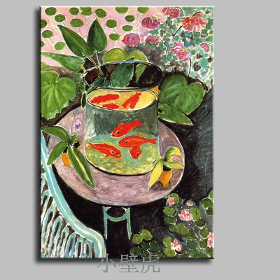 Matisse холст художественные принты картины настенные художественные постеры поп-украшения картины настенные художественные декоративные в рамке M02 - Цвет: 01