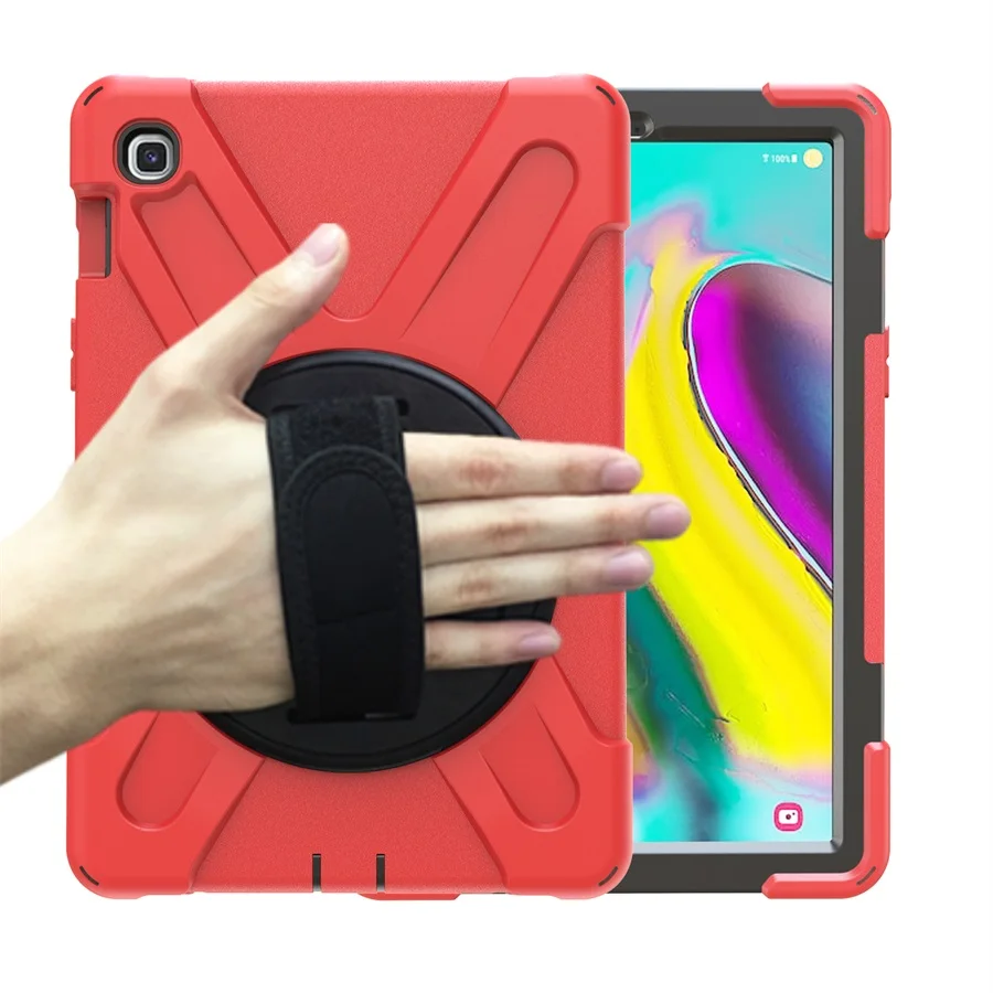 Red kickstand Для Galaxy Tab S5e 10,5 чехол, противоударный сверхпрочный защитный чехол для samsung Galaxy Tab S5e 10,5 дюймов SM-T720 T725 - Цвет: Red kickstand