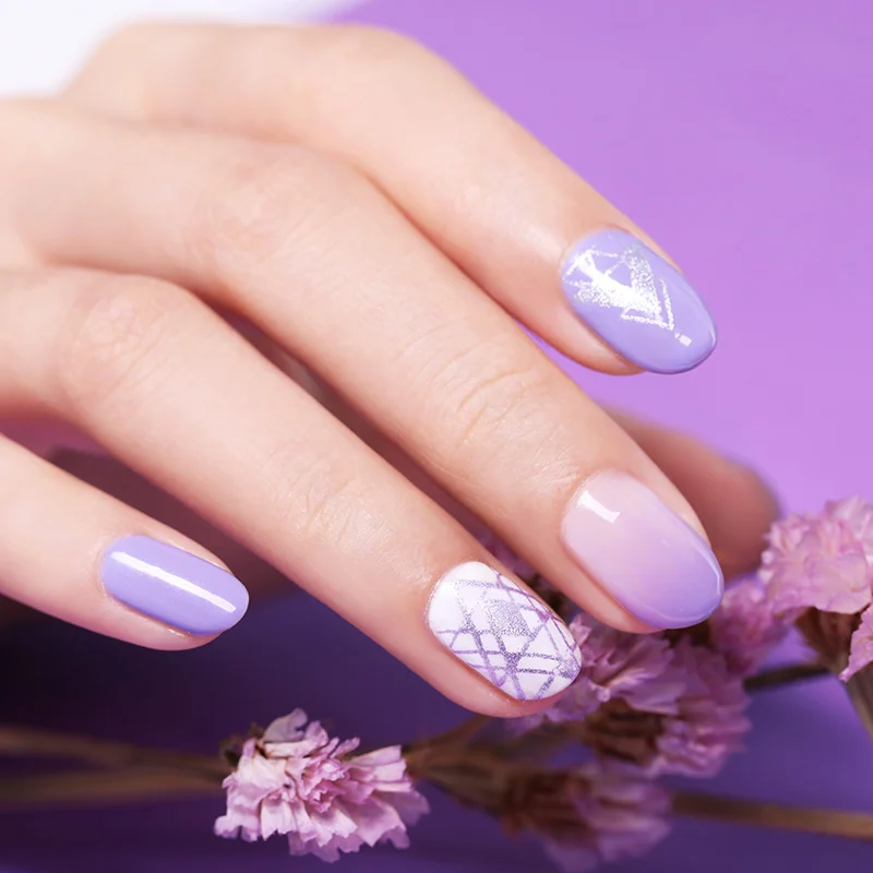 BORN PRETTY 5 мл гель для стемпинга ногтей Блестящий порошок Блестящий лак для ногтей УФ Гель-лак замачиваемый лак для пластина для стемпинга для нейл-арта