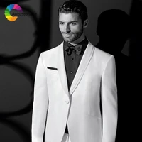 white men suit wedding suits groom evening party blazer custom made slim fit casual 2018 tuxedo best man terno masculin 2 pieces