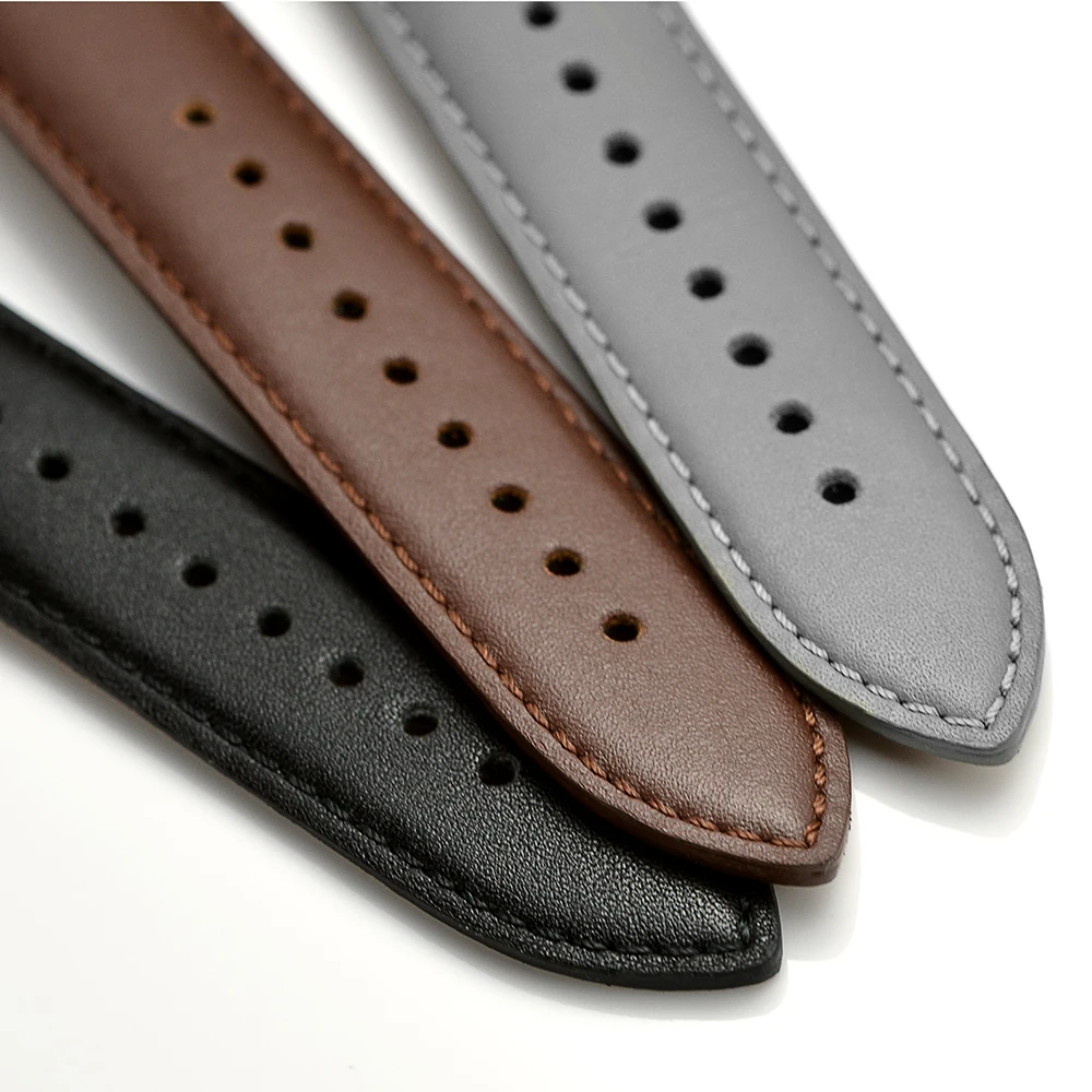 Наручный ремешок для часов Huami Amazfit 20 мм новейший из натуральной кожи Samsung Gear Sport S2