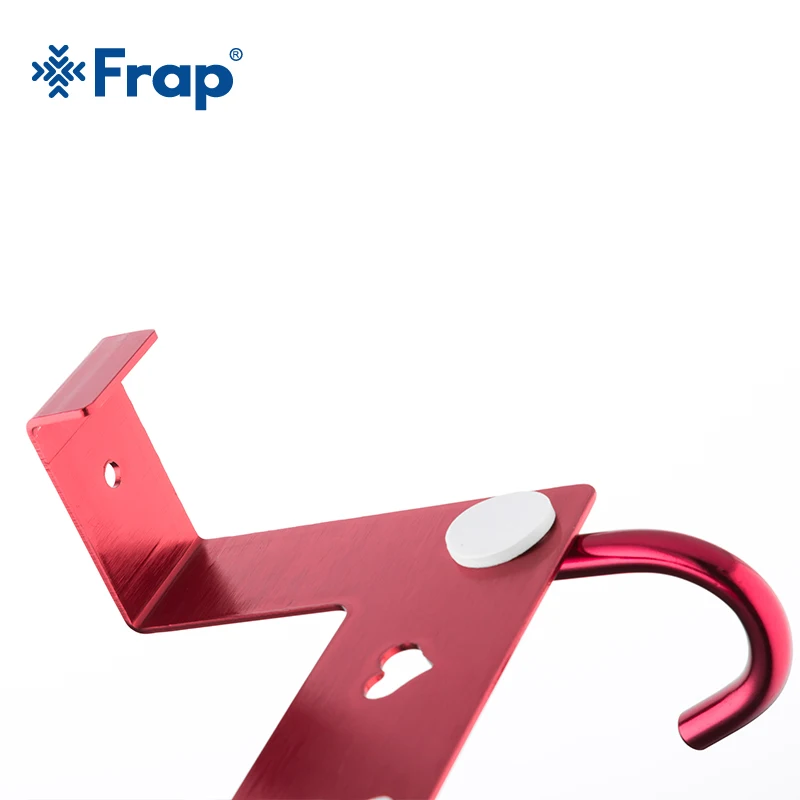 Frap Новое поступление красный крючок для одежды на дверь домашнее пространство