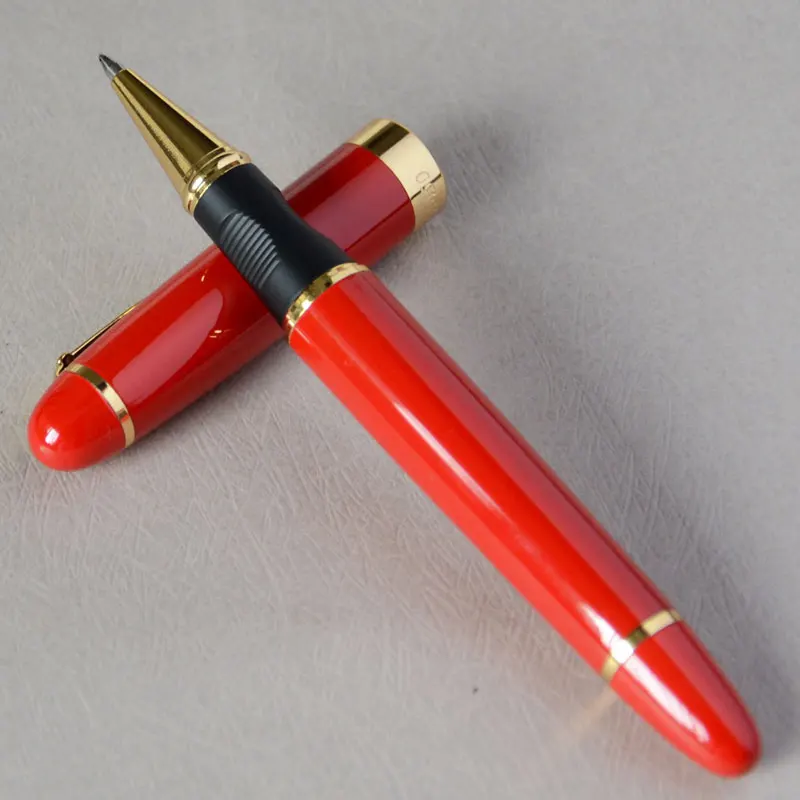Шариковая ручка JINHAO X450 большая красная и Золотая Роскошная деловая офисная