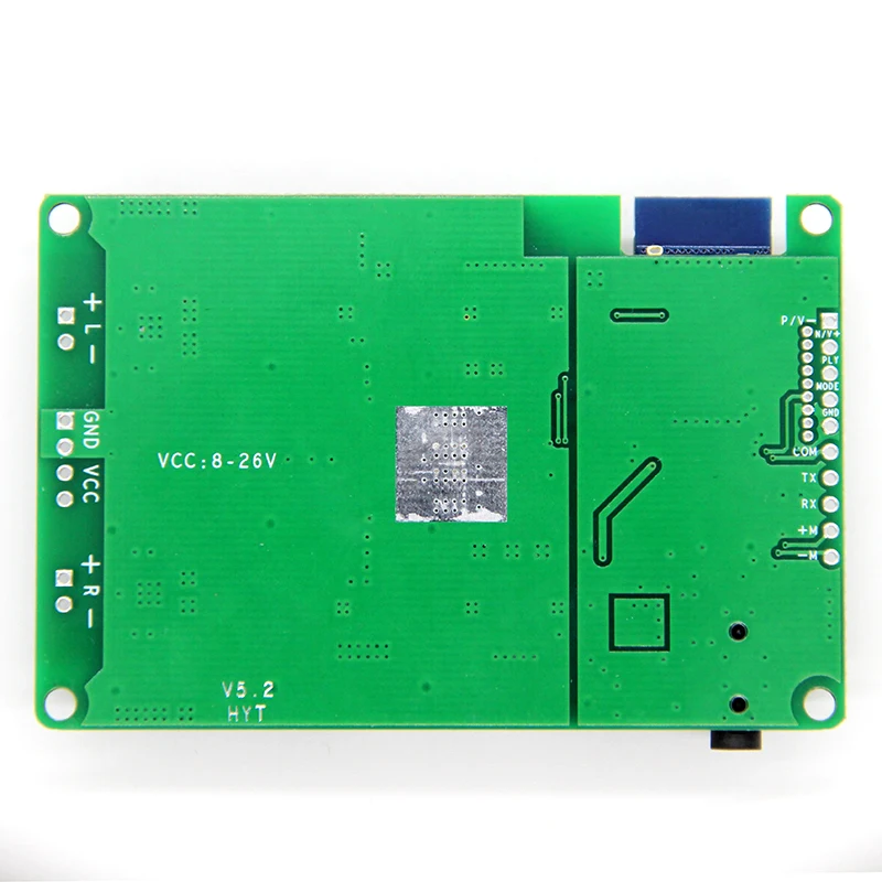2x50W/40W Bluetooth-Compatible 5.0 Power Amplifier Board Support AUX Audio Input Serial Command Change the Name Password | Электронные