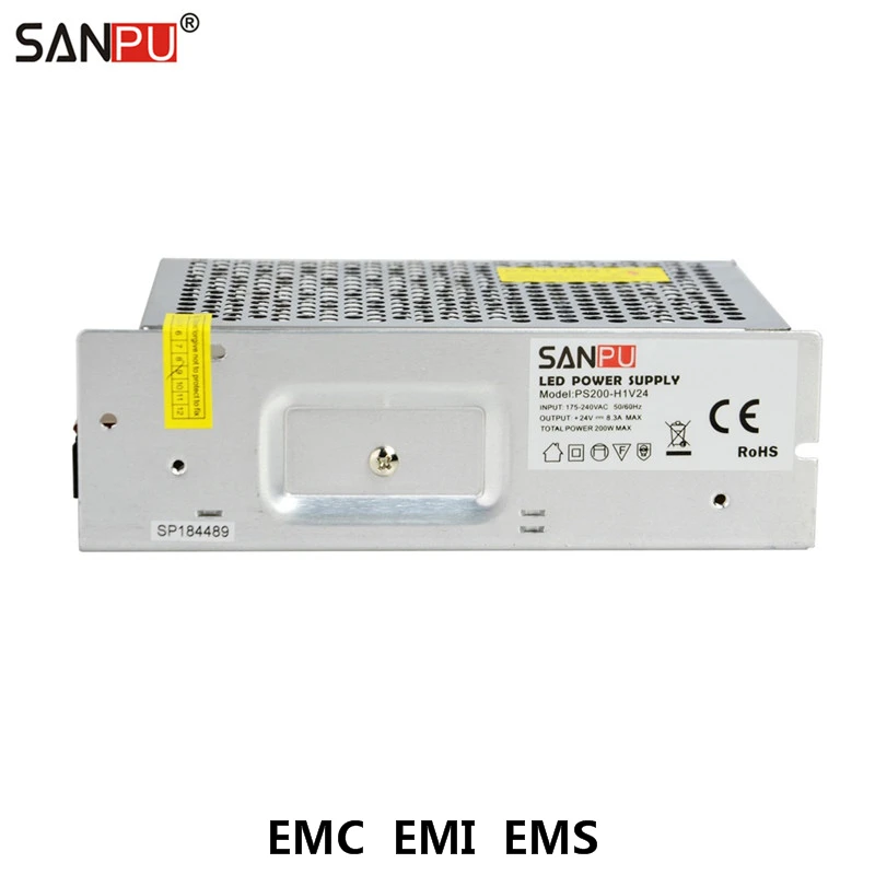 Импульсный источник питания SANPU EMC EMI светодиодный трансформатор 220 24 В