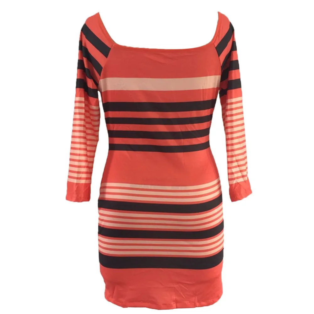 2016 женская осень сексуальная плотно вырезом квадратный воротник три четверти