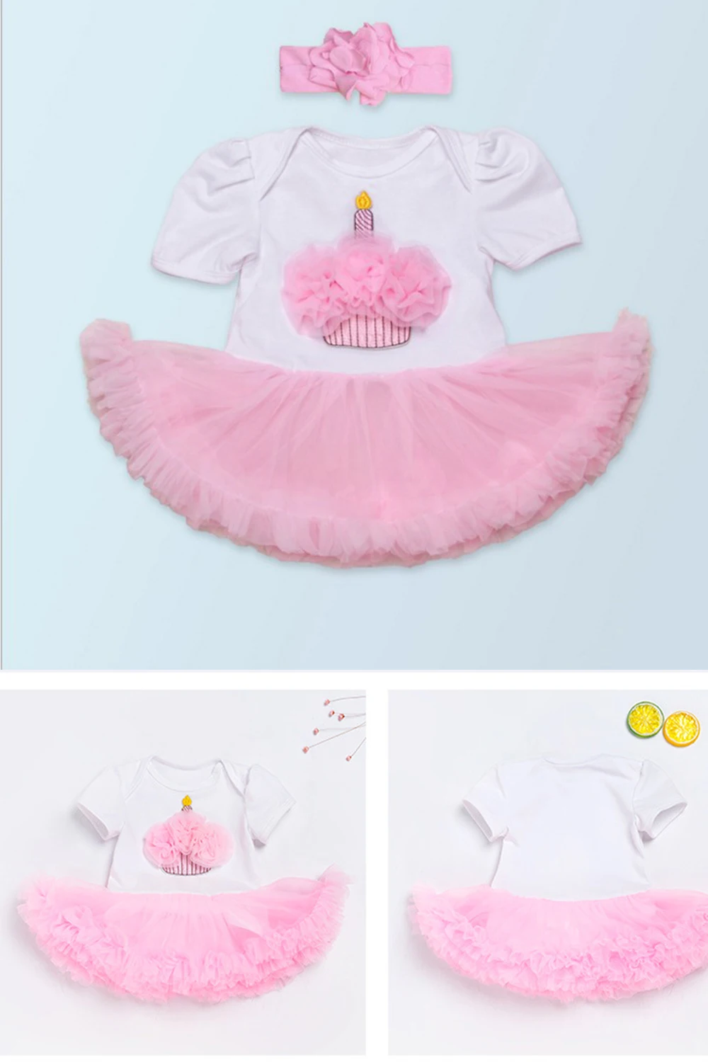 Reborn Кукла одежда подходит 50 57 см reborn Baby doll розовое платье bebes возрожденная менина