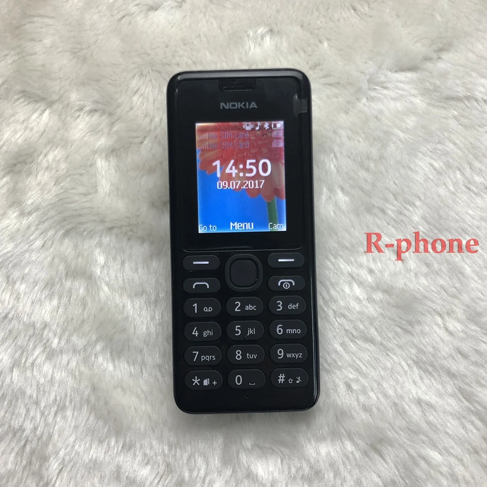 NOKIA 108 Dual Sim мобильный телефон Восстановленный хорошее качество 2G GSM разблокированный Nokia 108 DS мобильный телефон