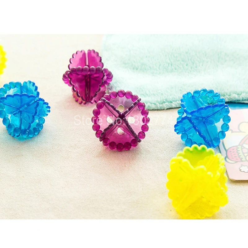 10Pcs Magic Washing Ball Machine Balls Laundry Dryer Fabric Soften Helper Cleaner Boule De Lavage XYQ | Дом и сад