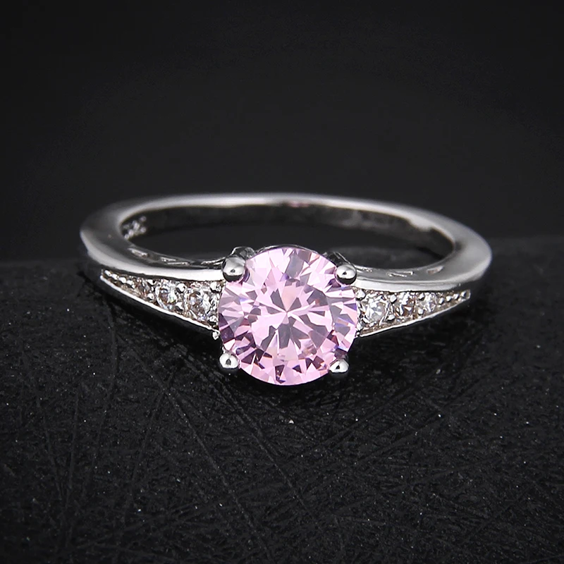 Кольца женские с кристаллами и фианитами свадебные ювелирные украшения для