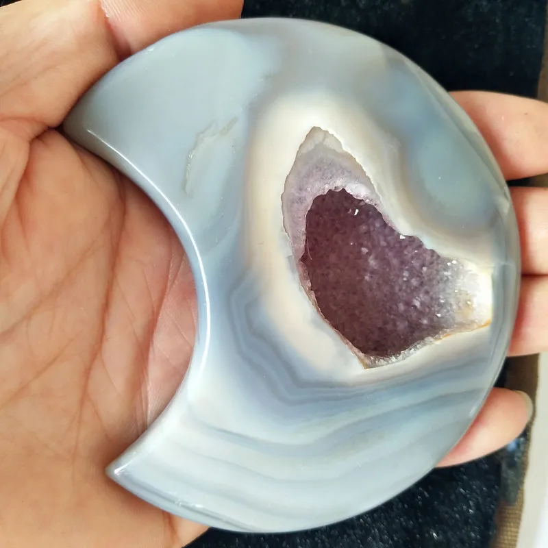 Натуральные камни и кристаллы cristal Сердце Агат Кристалл кластер домашний декор