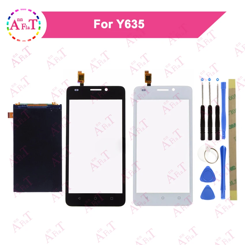 5 0 ''для Huawei Ascend Y635 ЖК-дисплей экран + сенсорный дигитайзер черный и белый с