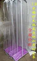 20pcslot transparent wedding dress dust cover omniseal extra large waterproof pvc 1805810 cm solid wedding garment bag