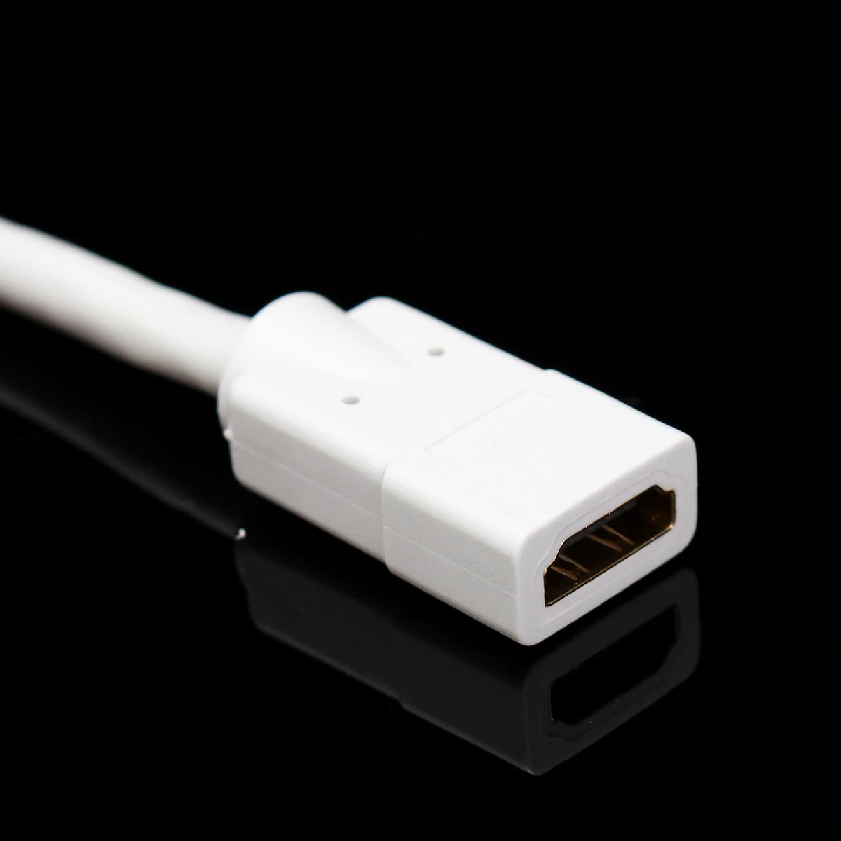 Розетка с одним портом/двойным портом 86x86 мм HD HDMI настенная панель Британская