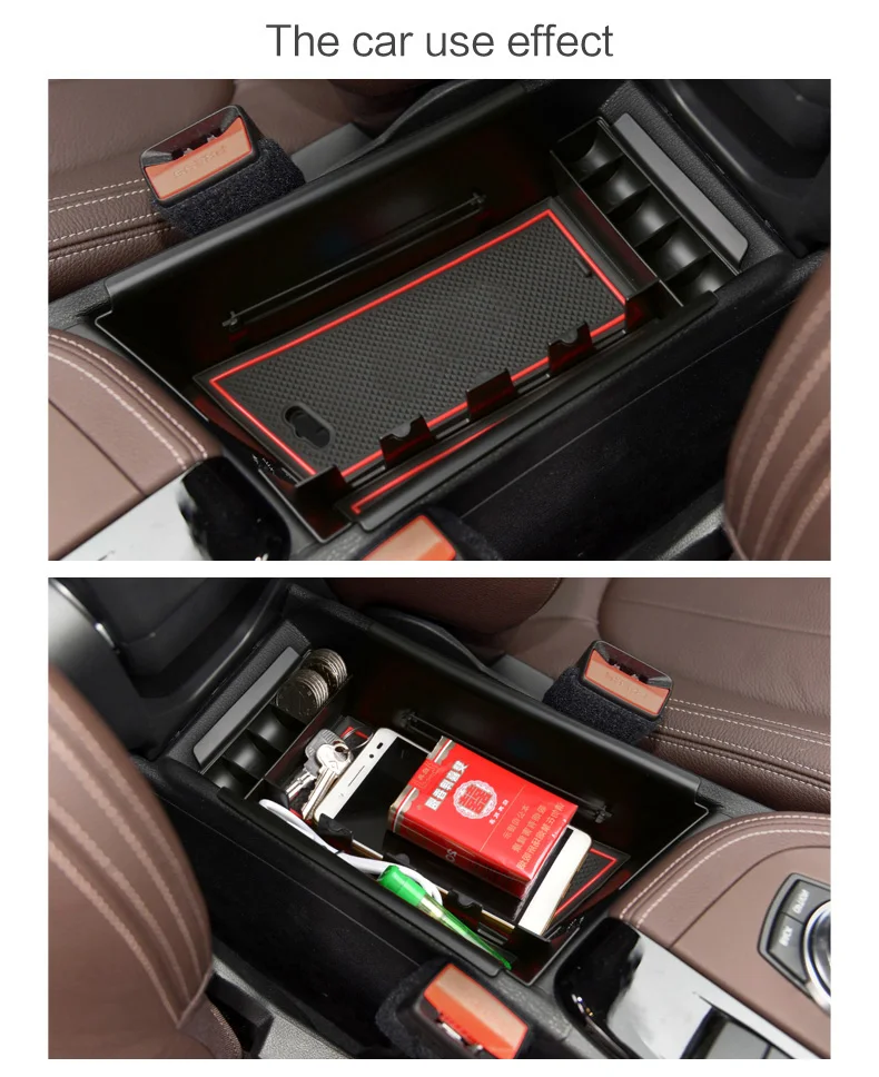 Для BMW F48 X1 2016 2017 2018 подлокотник коробка для хранения укладки органайзер