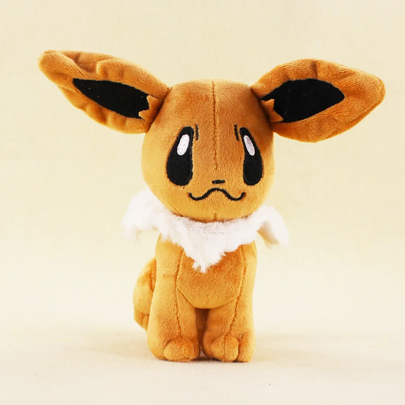 Eevee 20 см Eevee family Sylveon Umbreon Eevee Espeon Vaporeon Flareon Leafeon Glaceon Jolteon чучело Плюшевые игрушки куклы - Цвет: Eevee