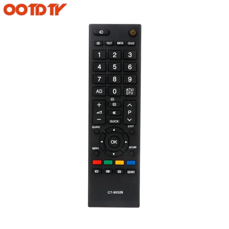 OOTDTY умный дом светодиодный ТВ дистанционного Управление для TOSHIBA CT-90326 CT-90380 CT-90336 CT-90351 дропшиппинг