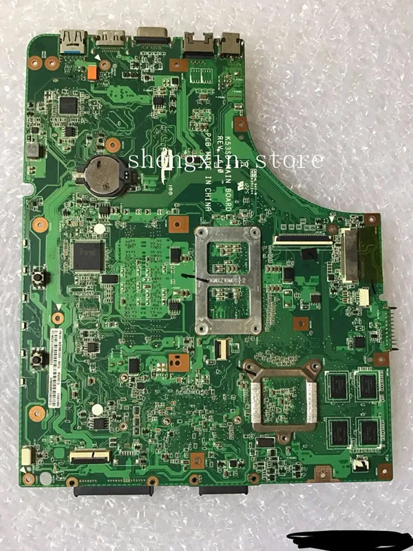 Материнская плата для ноутбука Asus K53SD REV 6 0 с процессором i3 GT610M 2G A53S