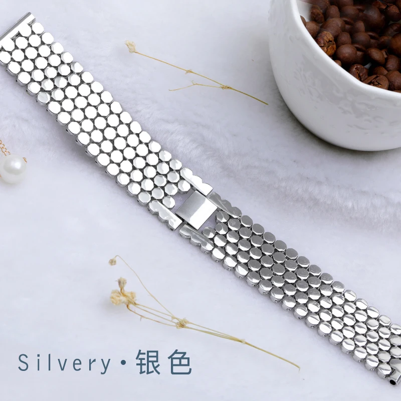 Silver 22 мм ремешок для samsung gear S3 часы из нержавеющей стали ремешок Браслет полый металлический ремень 46 мм Galaxy часы быстросъемные булавки - Цвет ремешка: Silver
