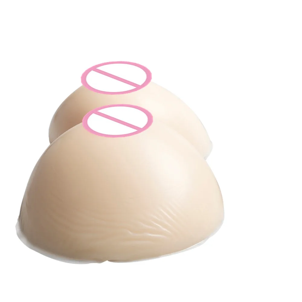 Crossdresser Breast 1200g/pair Realistic Silicone Forms Transgender CD Boobs Enhancer Cup DD |