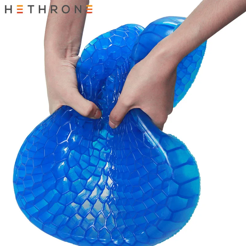 Hethrone Высокое качество 1 шт. удобные силиконовые подушечки инновационные дышащие школьные офисные гелевые