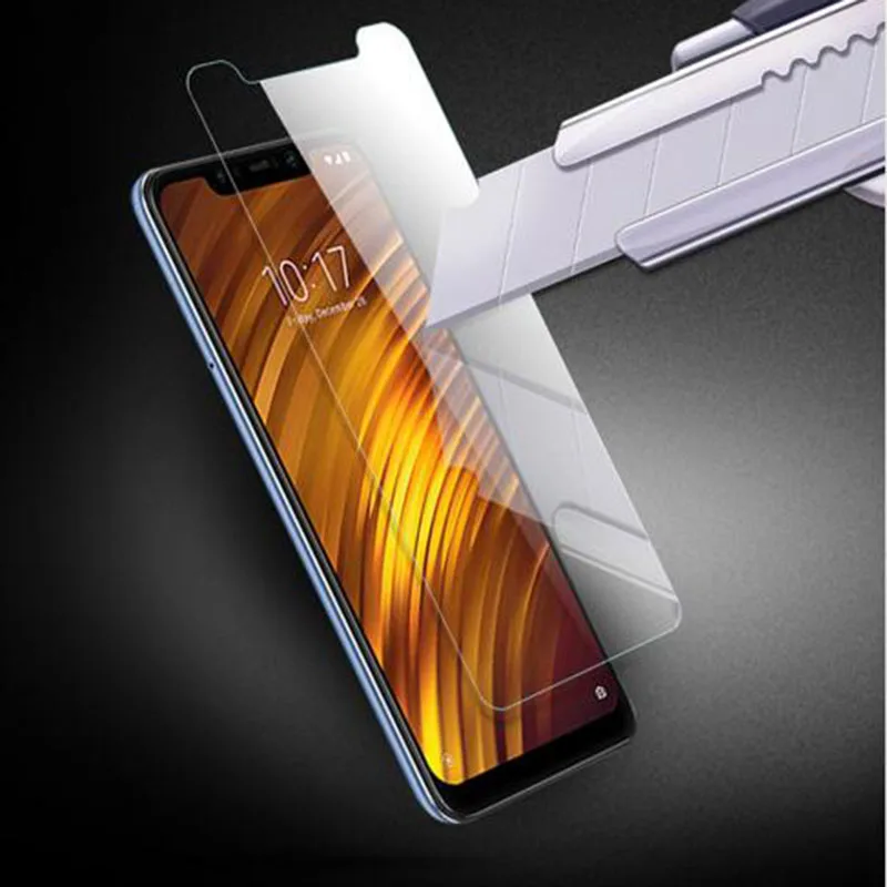 9H 2.5D 0 26 мм закаленное стекло для Xiaomi Pocophone F1 Mi Max 2 3 Защитное экрана защитная пленка