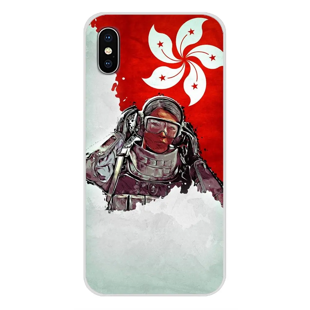 Силиконовый чехол для телефона Xiaomi Redmi Note 6A MI8 Pro S2 A2 Lite Se MIx Max 2 3 Oneplus 6T Rainbow Six Siege game